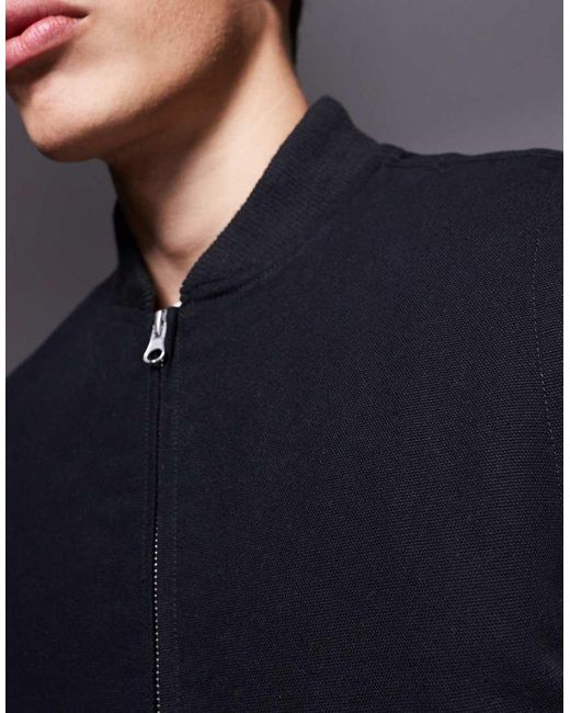 ASOS Blue Washed Gilet for men