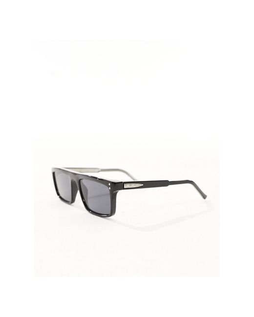 Deltoid - occhiali da sole squadrati neri di Spitfire in Black