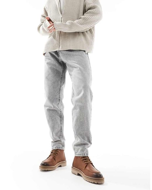 Botines Chukka Color Tostado De Nobuk Django De -Marrón Schuh de hombre de color Gray