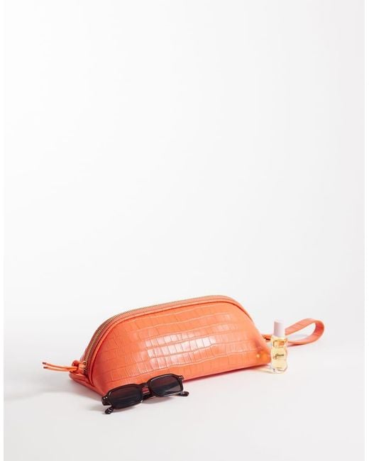 ASOS Orange Clutch