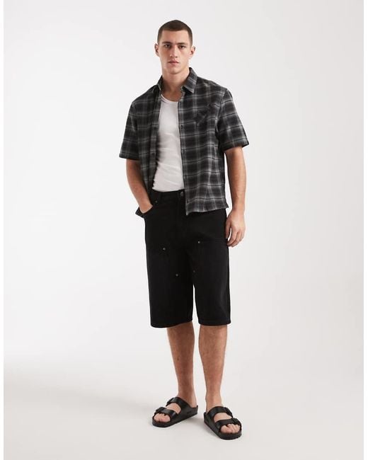 Hollister Black Short Sleeve Shirt for men
