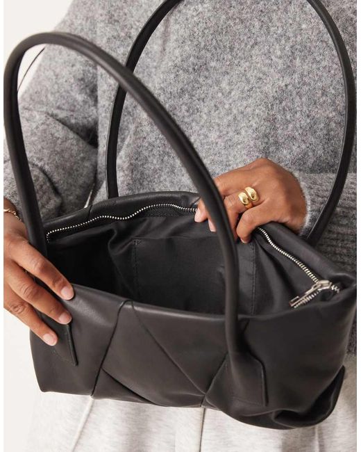Borsa Shopping Allungata di ASOS in Gray