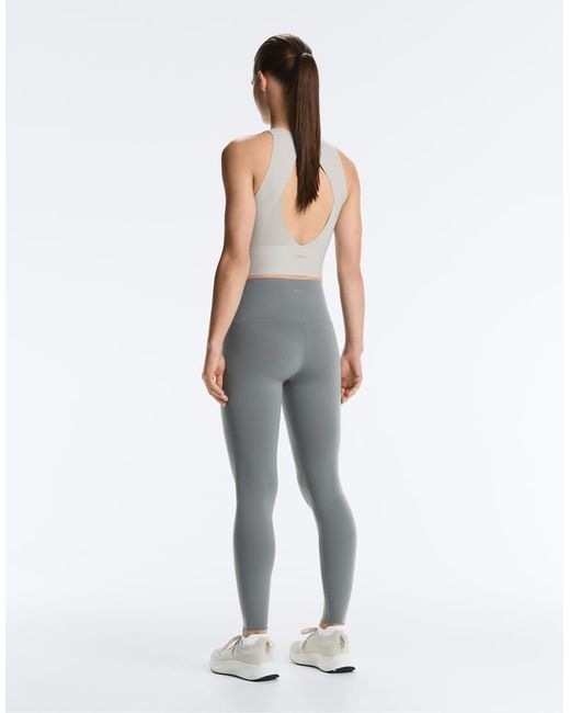 Oysho Gray Perfect-Adapt Strap Tank Top