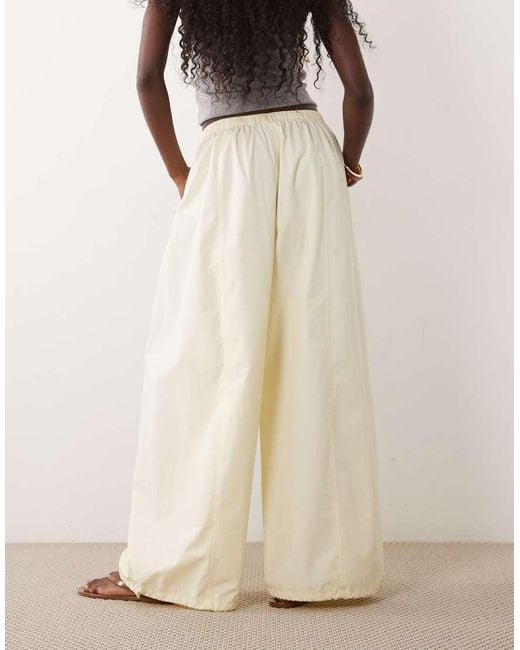 ASOS Natural Pull On Balloon Trouser