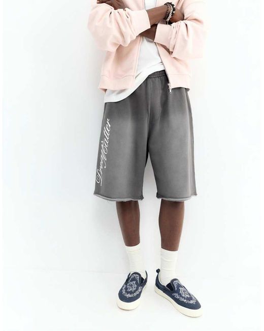 Bermuda Skater di Pull&Bear in White da Uomo