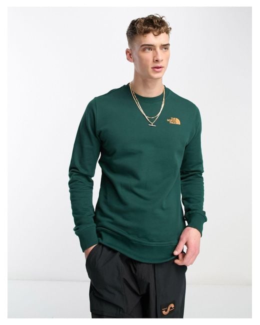 THE NORTH FACE☆Mountain Outline back print sweatshirt The North Face Mountain Outline back print sweatshirt in