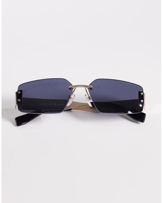 Marc Jacobs Blue Marc Jacobs Square Sunglasses