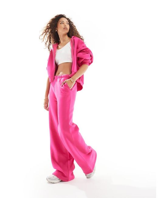 ASOS Pink Wide Leg jogger