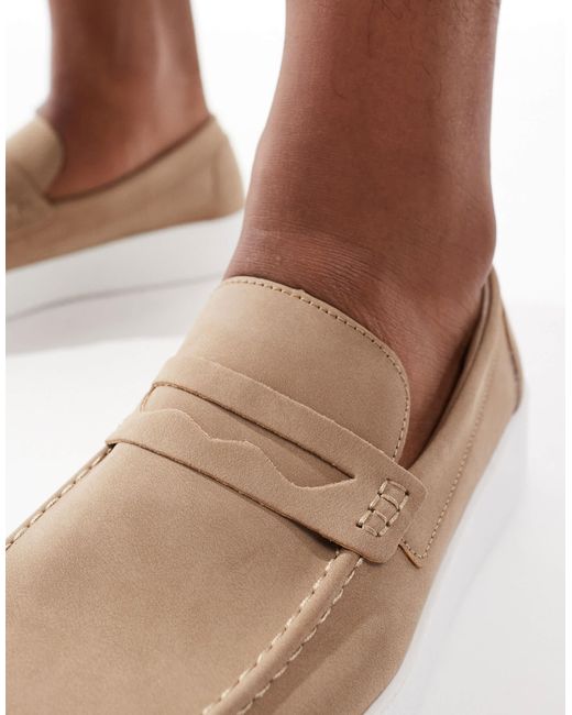 Brave Soul Brown Slip-on Loafer for men