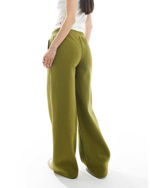 Miss Selfridge Green Wide Leg Jogger Co-Ord