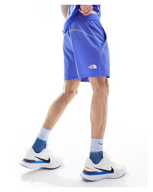 The North Face – training hakuun – gewebte shorts in Blue für Herren