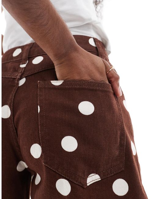 ASOS Brown – dad-shorts