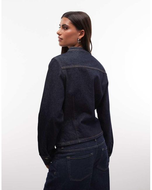Reclaimed Vintage Blue Drummer Boy Jacket