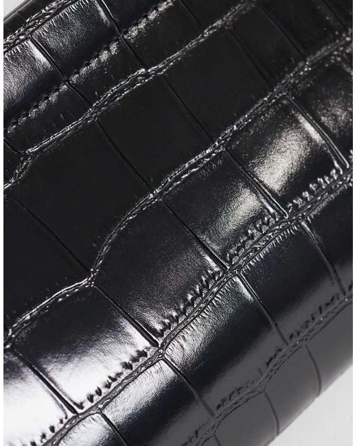 ASOS Black Pancake Clutch Bag