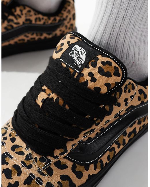 Vans Black Knu Skool Sneakers for men