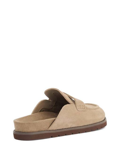 Dune Brown Goldens Mules