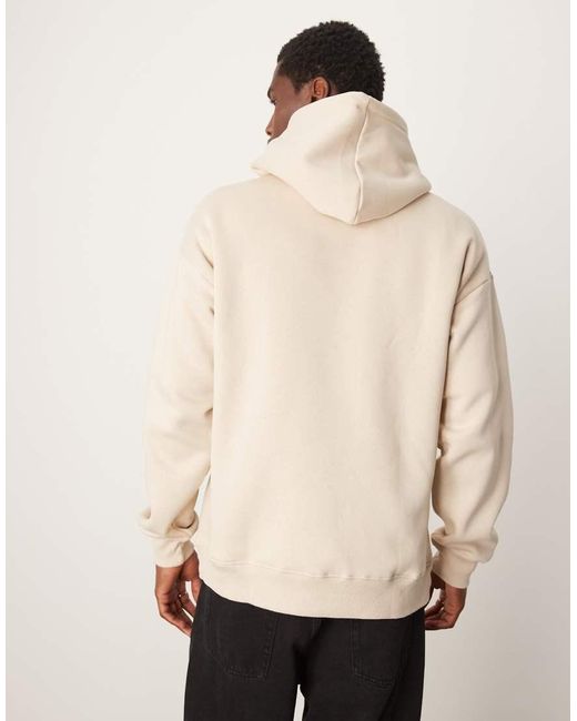 SELECTED Natural Oversized Hoodie for men