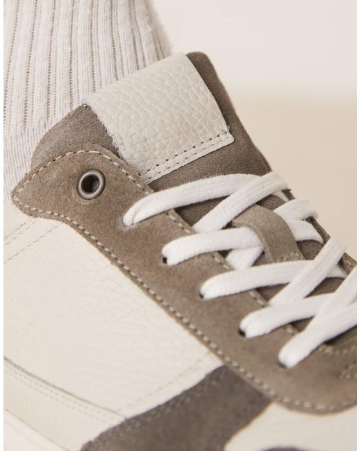 ASOS Natural Panelled Trainers for men