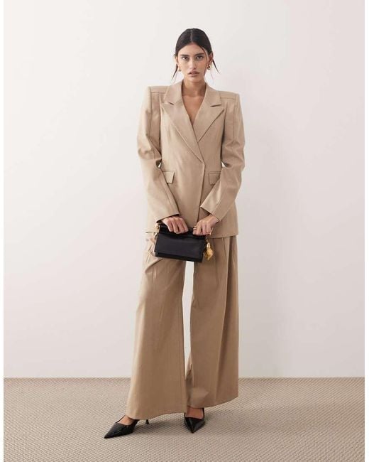ARRANGE Natural Structured Tailored Blazer Co-ord