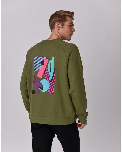 Sudadera Penfold De -Verde OOSC de color Green