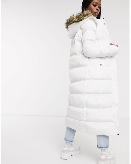 maxi padded coat