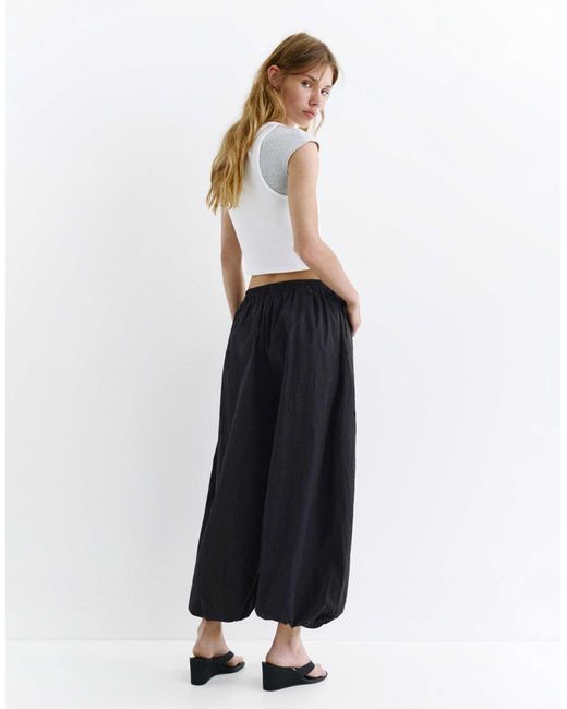 Pull&Bear Black – barrel-hose