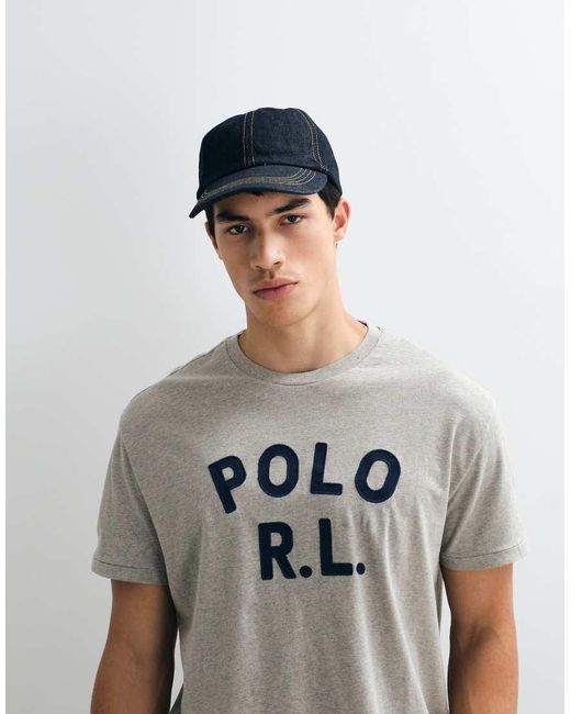 Polo Ralph Lauren White Classic Fit Script Logo T-Shirt for men