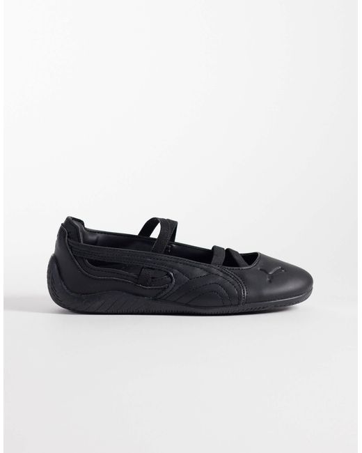 PUMA Black Speedcat Ballet Flats