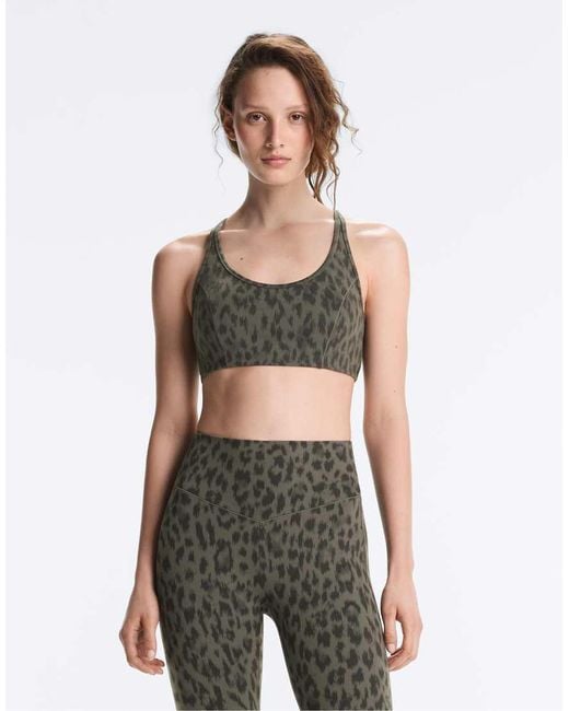 Oysho Gray Evermove Medium-support Sports Bra