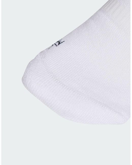 Adidas Originals White Tennis Low Cut Socks Cushioned 1 Pair Pack