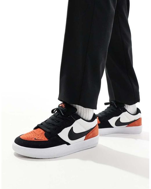 Nike Black Sb Force Trainers for men