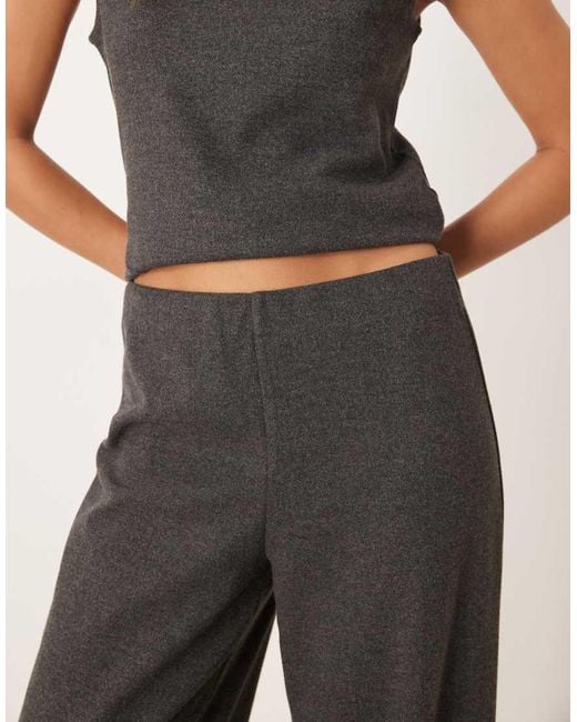 Mango Gray Ancona Straight Trouser Co-ord
