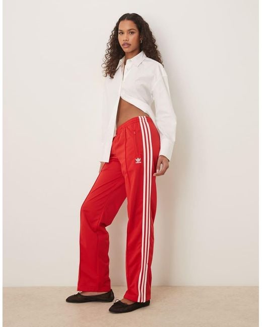 Adidas Originals Red Firebird Loose Track Pants