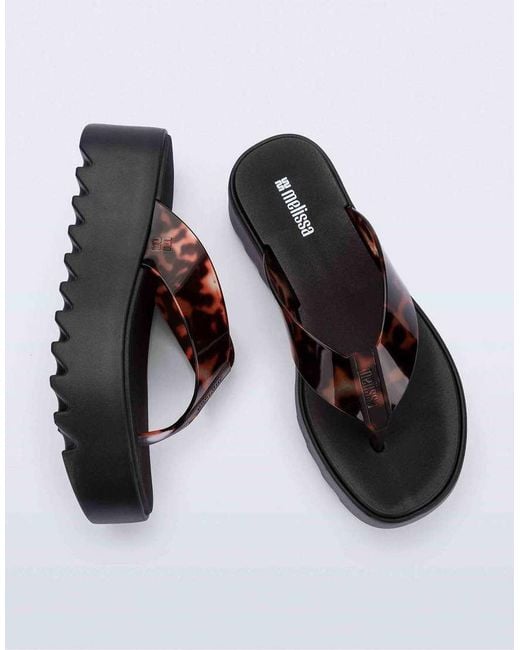 Melissa Brown Thong Platforms