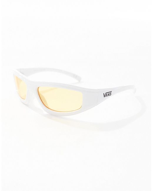 Vans White Felix Sunglasses