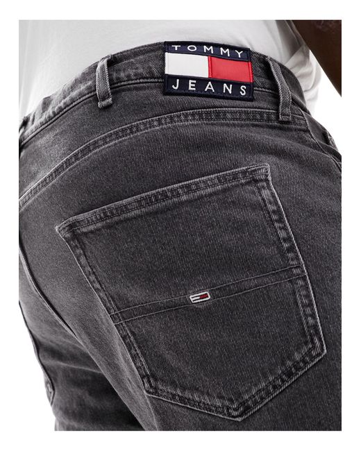 Tommy Hilfiger – big & tall – jeans in Gray für Herren