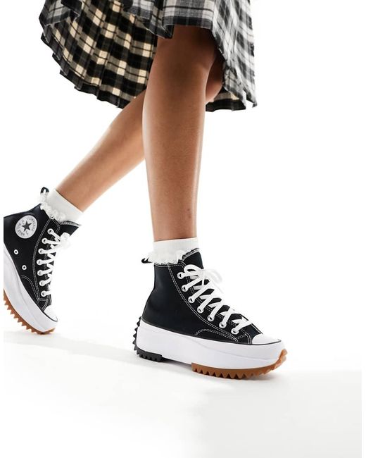 Converse Blue Run Star Hike Hi Sneakers