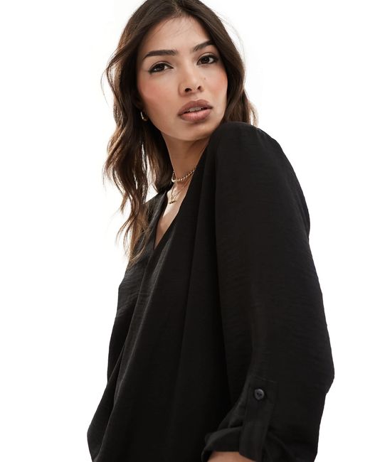 Jdy Black V Neck Blouse