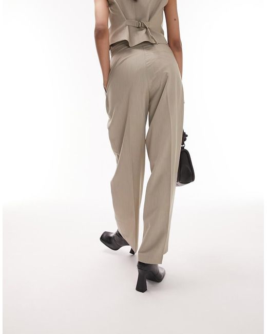 TOPSHOP Natural Waistcoat