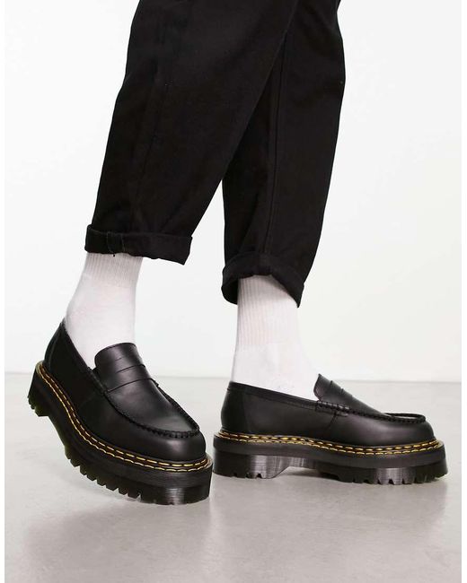 Dr. Martens Penton Quad Ds Loafers in Black for Men | Lyst UK