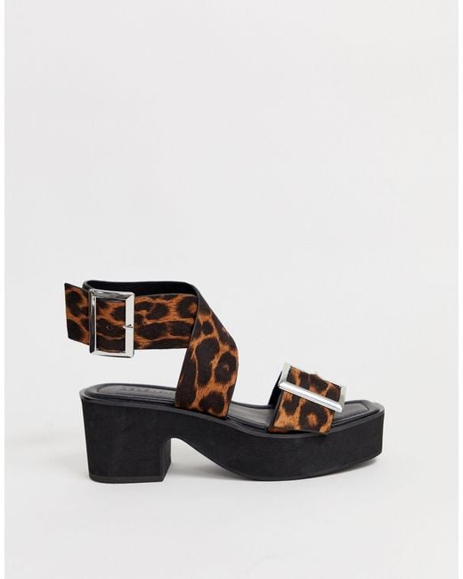 wide fit chunky sandals