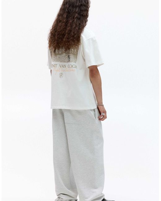 Pull&Bear – t-shirt in White für Herren