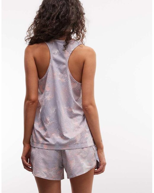 Adidas Originals Purple Adidas Running Vest
