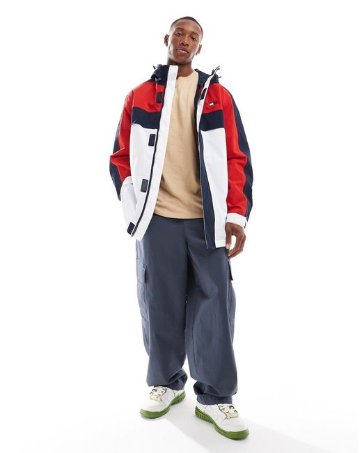 Tommy Hilfiger Blue Archive Parka Jacket for men