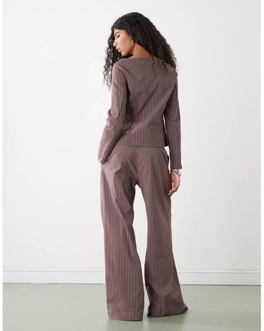 Reclaimed Vintage Multicolor Wide Leg Pants