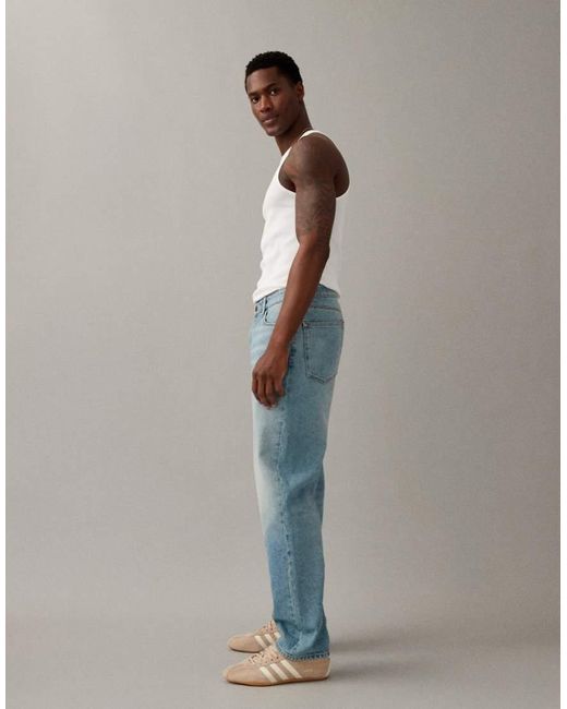 ASOS Blue Straight Jeans for men