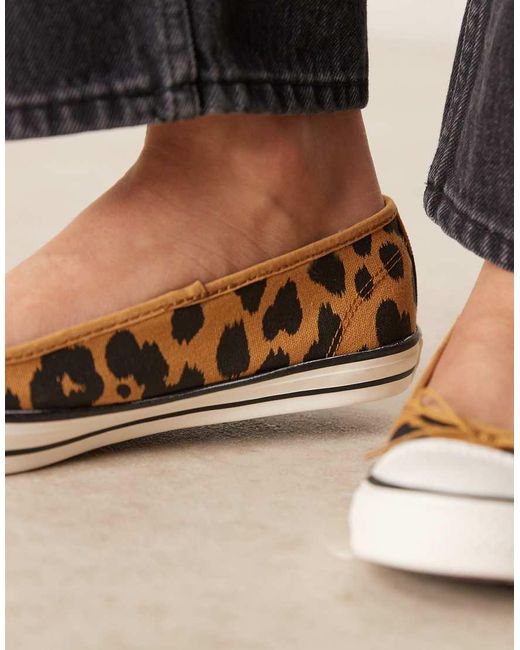 Converse Black Chuck Taylor All Star Dainty Ballet Flats
