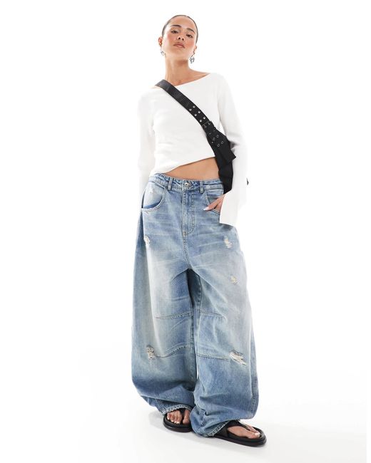 Collusion Blue X004 Balloon Jean