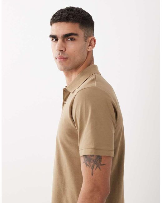 Polo Basic Regular Fit di ASOS in Green da Uomo