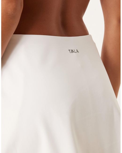 Tala Natural Asymmetric Side Split Skort
